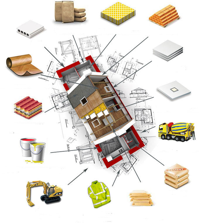 Проект строительные материалы